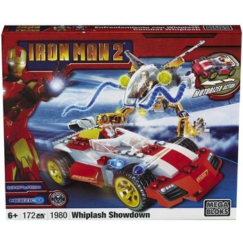 MEGA BLOKS Iron Man 2 Whiplash Showdown Sett tal-Logħob - 1980