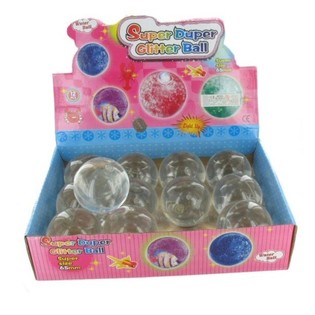 Ballun Glitter Bouncy f'Display (12-il biċċa)