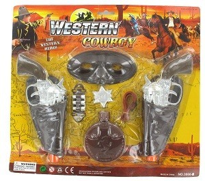 SET TA' LOGĦOB WESTERN COWBOY (6 biċċiet)