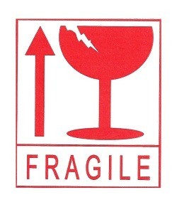 STIKER FRAGILE / STIKER FRAĠLI (45 folja)