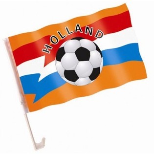 Bandiera tal-Karozza Olanda Futbol (6 pz.)