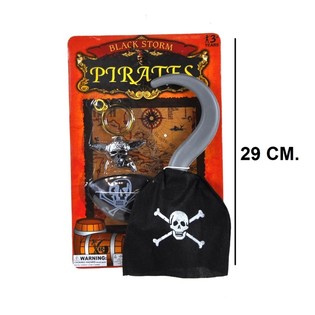 SET PIRATA - BLACK STORM (6 biċċiet)