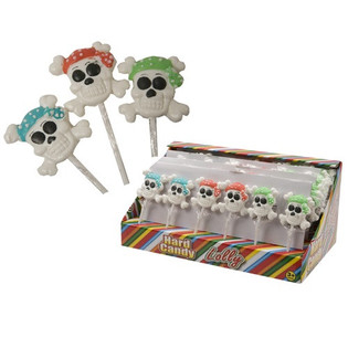 Lollipops tal-Pirati f'Kaxxa tal-Wiri (48 biċċa)
