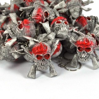 Keychain tal-Kallu tal-Pirata (24 biċċa)