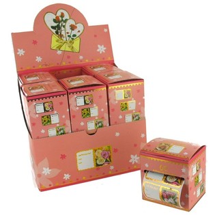 Stikers għal Rigali/Kartolini - Disinn Fjuri (12-il biċċa)