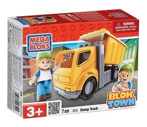 Dump Truck Mega Bloks Blok Town - 354 (2 pz.)
