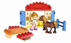 MEGABLOKS BLOK TOWN STABBLU TAL-PONIES - 361 (2 pz.)