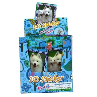 Stikers 3D bil-Bubblegum (36 biċċa)