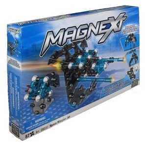 MEGABLOKS MAGNEXT SPACE MISSION JET - 29332 Set ta' Kostruzzjoni Manjetika