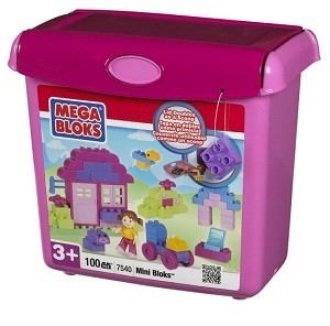 MEGABLOKS MINI BLOKS - 7540 Sett tal-Kombinazzjoni tal-Blokki (100 biċċa)