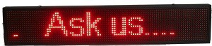 Tabella LED għall-Karozza 100x20cm
