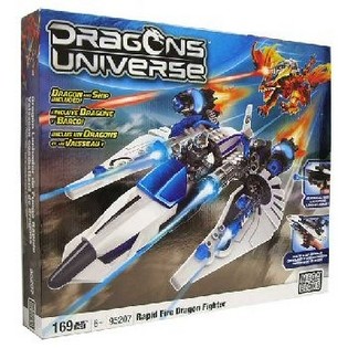 Mega Bloks Dragon Battle - Set ta' Jet tal-Ġlied u Dragun