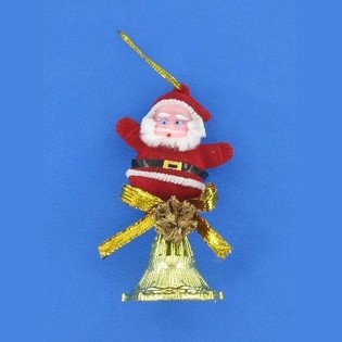 Mix ta' Dekorazzjoni ta' Santa Klaws Żgħir (24 pz)