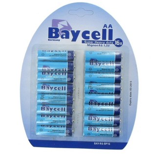 BATTERIJI "BAYCELL" AA - SUPER HEAVY DUTY (10x16-il biċċa)