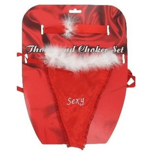 SEXY STRING U CHOKER FUQ KARTA (12 pz.)