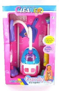 Vacuum Cleaner Kbir tal-Logħob b'Set ta' Tindif