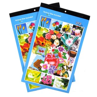 Kotba tal-Istikers Fjuri (12-il biċċa) *** SALE - L-ISTIKERS MA JEĦLUX SEW! ***
