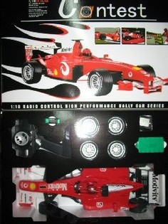 Karozza kbira tal-Formula 1 RC Contest