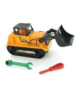 Bulldozer tal-Assemblaġġ DIY (4 biċċiet)