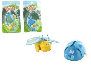 Insetti Wind-Up fuq Karta (12-il biċċa)