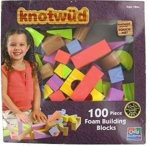 KNOTWUD 100 Blokki tal-Fowm (4 biċċiet)