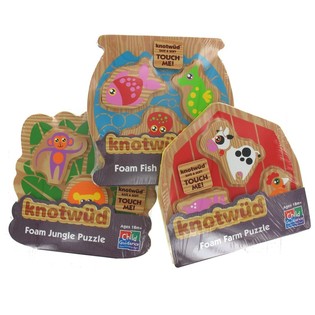 Puzzle tal-Annimali tal-Foam għat-Tfal Żgħar (8 biċċiet)