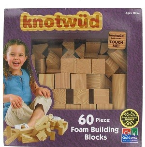 KNOTWUD 60 Blokki tal-Kostruzzjoni tal-Fowm (4 biċċiet)