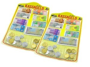 Flus tal-logħob karti tal-flus (12-il biċċa)