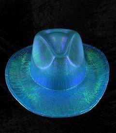 KAPPELL TAL-COWBOY BIL-GLITTER - BLU (6 biċċiet)