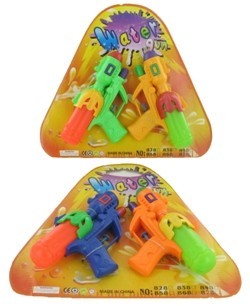 2 Pistoli tal-ilma fuq karta (6 pz.)