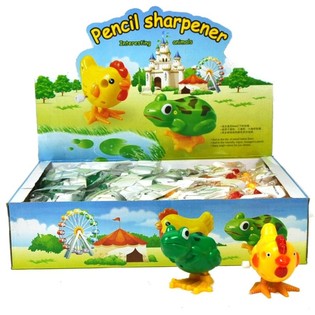 Pencil Sharpener f'forma ta' Annimal Wind-up (24 pz.) | Wholesaler