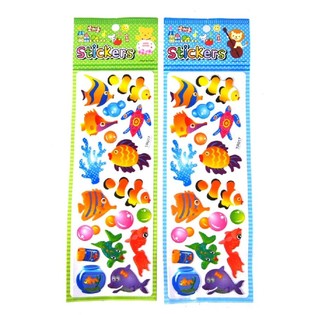 Folji ta' Stikers tal-Ħut (50 pz.)