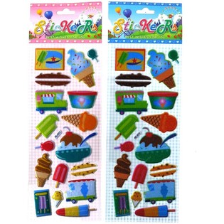 Karti ta' Stikers tal-Ġelat (2x20 pz)