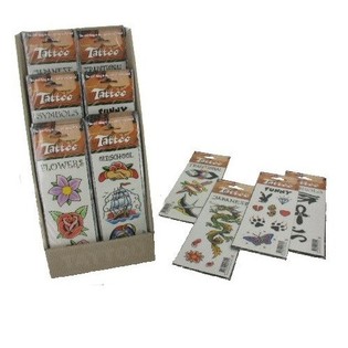 STIKERS TAT-TATWAĠĠ F'DISPLAY (72 biċċa)