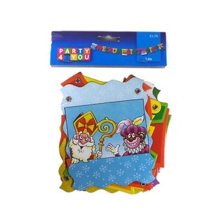 Sinterklaas Garlands 160 cm (6 biċċiet) - Dekorazzjonijiet San Nikola Olandiż