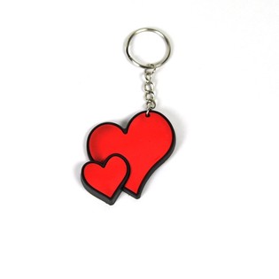 Keyring b'Qalb Doppja (12-il biċċa)