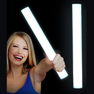 LED Foam Light Stick Kulur Wie ed - Party Baton - ABJAD (24 pz)