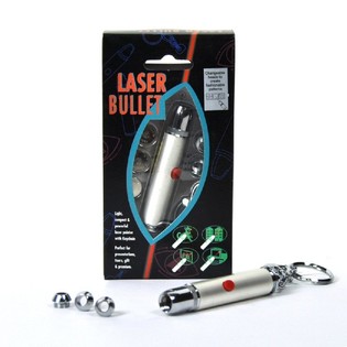 Portachiavi lussuż b'pointer tal-laser (pakkett ta' 10)