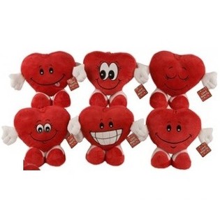 Qlub tal-Plush b'Idejn u Saqajn (6 pz.)