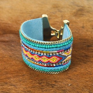 Bracelet Turquoise Lussuż stil Ibiza (1 pz)