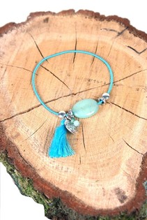 Brazzuletta Turquoise Stil Ibiza bil-Gumsub (1 biċċa)