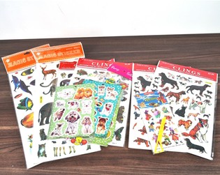 Folji ta' Stikers Assortiti (32 pz.) - Sale