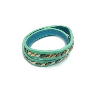 Brazuletta Turquoise Stil Ibiza bi-Studs (1 pz)