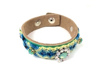 Ibiza Look Bracelet Mint Flower lussuż (1pc)