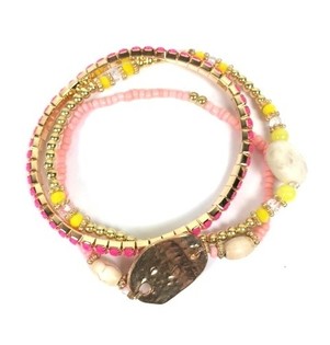Bracelet ta' 3 Saffi Style Ibiza (1 biċċa)