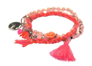 Bracelet bi 3 saffi Roża (1 pz)