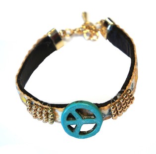 Bracelet Stil Ibiza Krema (1 pz)