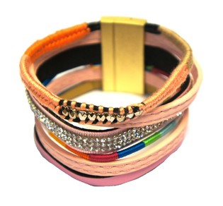 Ibiza Look Bracelet Pink (1 pz)