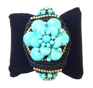 Brazuletta Stil Ibiza Fjura Turquoise (1 pz)