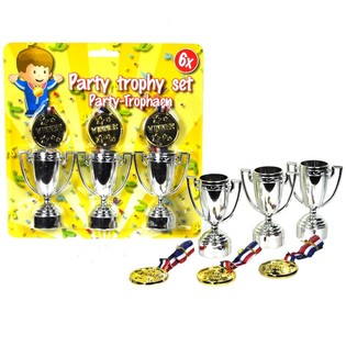 SET TA' 6 TROFEJ FUQ KARD (10 pz)
